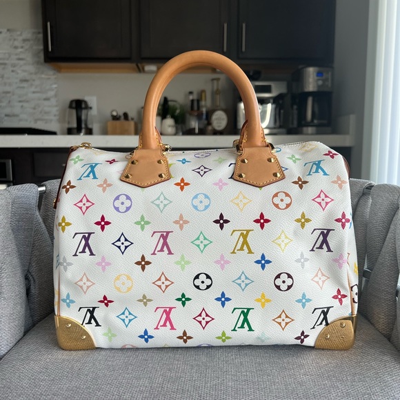 ❌❌SOLD❌❌LOUIS VUITTON MULTICOLOR SPEEDY 30 - Picture 2 of 16